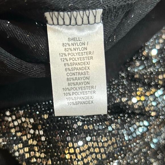 Pam & Gela Mirror Ball Slouchy Dress Size Small NWT - Picture 5 of 5